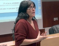 Sílvia Ruiz, professora de l'EETAC