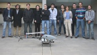 El grupo de investigación ICARUS de la EETAC realiza con éxito el primer vuelo no tripulado del proyecto SKY-EYE