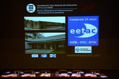 Material gràfic disponible: 25 aniversari EETAC / Acte de Graduació de la Promoció 2016-2017