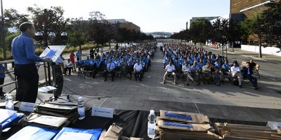 Acte de graduació de l'EETAC (curs 2017-2018)