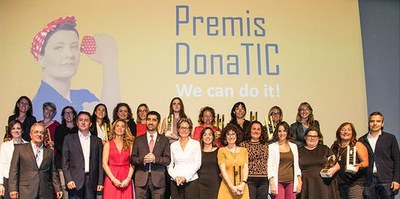 Anna Reig, titulada de l'EETAC, distingida amb el premi Dona TIC 2019