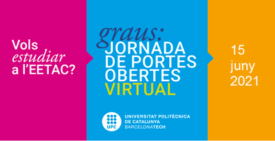 Jornada de Portes Obertes virtual / Jornada de Puertas Abiertas virtual