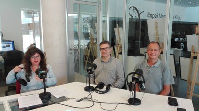 David García Vizcaino, professor de l'EETAC, entrevistat per Radio Castelldefels