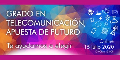 Jornada COITT: Grado en Telecomunicación, apuesta de futuro