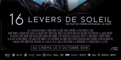 Projecció del documental 16 levers de soleil sobre l'experiència de l'astronauta francès Thomas Pesquet