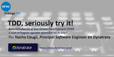 Publicat el vídeo de la presentació realitzada per l'empresa DYNATRACE en el marc dels Diàlegs TIC