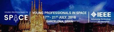 Young Professionals in Space (YPS) - 17th to 21st of July at Universitat Politècnica de Catalunya (UPC)