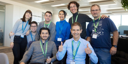 A team of EETAC professors, finalist at the 2nd Generative Artificial Intelligence Hackathon