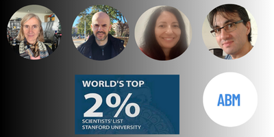 EETAC professors Cristina Barrado, Aniceto Belmonte, Mari Carmen Domingo, Carles Gómez and Ferran Reverter, in the world’s top 2% best researchers list
