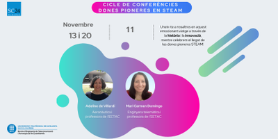 The STEAM Pioneering Women Conference Cycle returns to EETAC